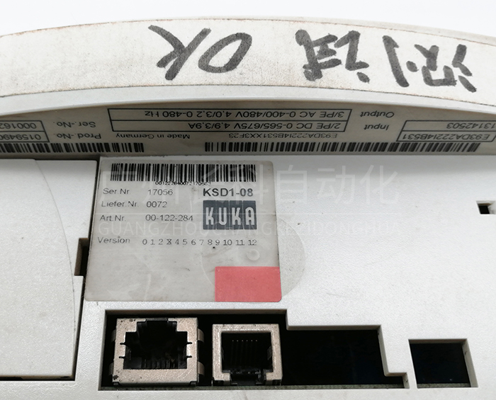 庫卡C2伺服驅動器KSD1-08 00-122-284(0072) 庫卡C2伺服驅動器KSD1-08 00-122-284(0072)